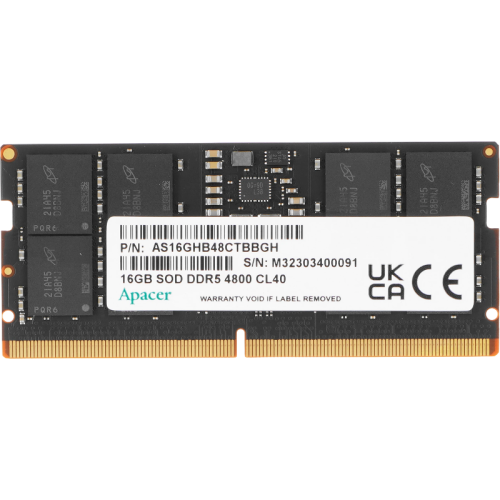 Модуль памяти для ноутбука SODIMM DDR5-4800 16GB FS.16G2A.PTH APACER