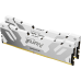 Память оперативная/ Kingston 64GB 6400MT/s DDR5 CL32 DIMM (Kit of 2) FURY Renegade White XMP
