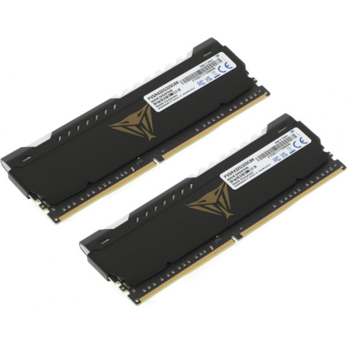 Оперативная память DDR4 2x16Gb 3200MHz Patriot PVSR432G320C8K Viper Steel RGB RTL Gaming PC4-25600 CL18 DIMM 288-pin 1.35В dual rank с радиатором Ret [PVSR432G320C8K]