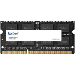 Оперативная память DDR3L 8Gb 1600MHz Netac NTBSD3N16SP-08 Basic RTL PC3-12800 CL11 SO-DIMM 204-pin 1.35В single rank Ret [NTBSD3N16SP-08]