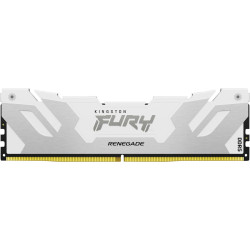 Память оперативная/ Kingston 32GB 8000MT/s DDR5 CL38 DIMM (Kit of 2) FURY Renegade White XMP
