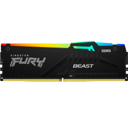 Память оперативная Kingston 16GB 6000MT/s DDR5 CL30 DIMM FURY Beast RGB EXPO