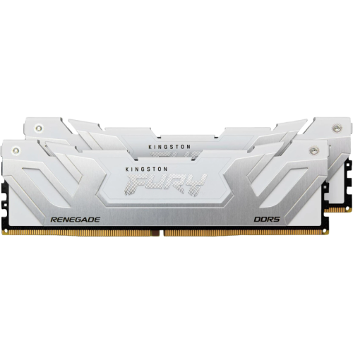 Память оперативная/ Kingston 48GB 8800MT/s DDR5 CL42 CUDIMM (Kit of 2) FURY Renegade White