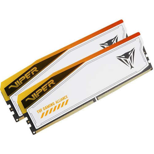 Оперативная память DDR5 2x24GB 6600MHz Patriot PVER548G66C34KT Viper Elite 5 Tuf Gaming RGB RTL Gaming PC5-52800 CL34 DIMM 288-pin 1.4В kit single rank с радиатором Ret [PVER548G66C34KT]