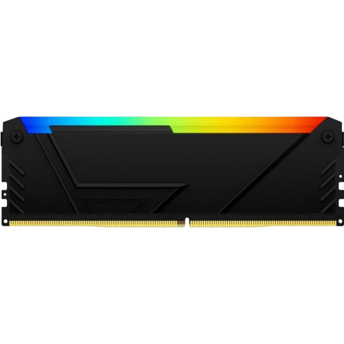 Память оперативная/ Kingston 16GB 3200MT/s DDR4 CL16 DIMM (Kit of 2) FURY Beast RGB (Select Regions ONLY)