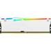 Память оперативная/ Kingston 128GB 5600MT/s DDR5 CL40 DIMM (Kit of 4) FURY Beast White RGB XMP