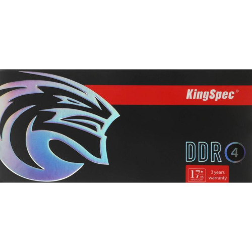 Оперативная память DDR4 32GB 3200MHz Kingspec KS3200D4P13532G RTL PC4-25600 CL17 DIMM 288-pin 1.35В dual rank Ret [KS3200D4P13532G]