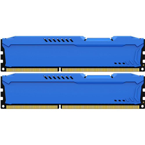Память оперативная/ Kingston 16GB 1600MHz DDR3 CL10 DIMM(Kit of 2)FURYBeastBlue Память оперативная/ Kingston 16GB 1600MHz DDR3 CL10 DIMM(Kit of 2)FURYBeastBlue