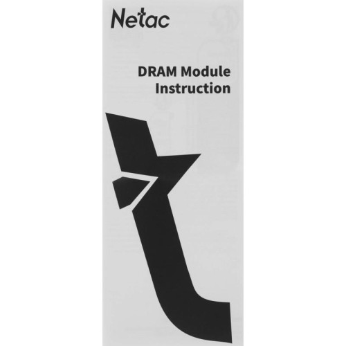 Оперативная память DDR4 8GB 2666MHz Netac NTSDD4P26SP-08Y Shadow RTL PC4-21300 CL19 DIMM 288-pin 1.2В с радиатором Ret [NTSDD4P26SP-08Y]