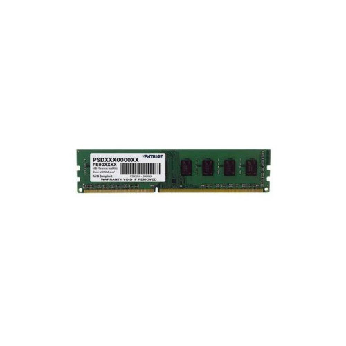 Оперативная память DDR3L 4Gb 1600MHz Patriot PSD34G1600L81 Signature RTL PC3-12800 CL11 DIMM 240-pin 1.35В single rank Ret [PSD34G1600L81]