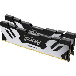 Память оперативная/ Kingston 32GB 6400MT/s DDR5 CL32 DIMM (Kit of 2) FURY Renegade Silver