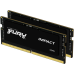 Память оперативная/ Kingston 32GB 4800MT/s DDR5 CL38 SODIMM (Kit of 2) FURY Impact PnP