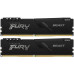 Память оперативная/ Kingston 32GB 2666MT/s DDR4 CL16 DIMM (Kit of 2) FURY Beast Black