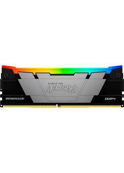 Память оперативная/ Kingston 8GB 3200MHz DDR4 CL16 DIMM FURY Renegade RGB