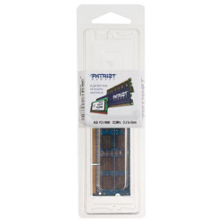 Оперативная память DDR3 4Gb 1333MHz Patriot PSD34G13332S RTL PC3-10600 CL9 SO-DIMM 204-pin 1.5В dual rank Ret [PSD34G13332S]