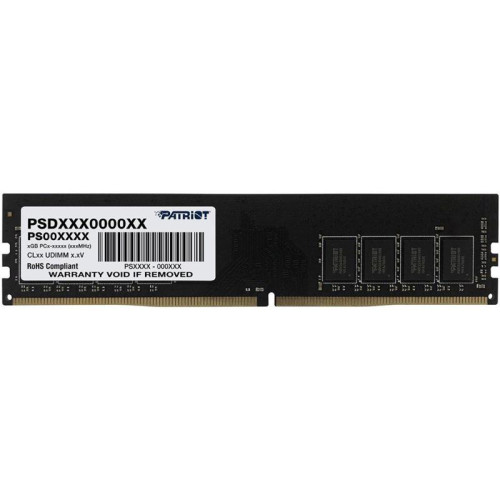 Память DDR4 16Gb 2666MHz Patriot PSD416G266681 Signature RTL PC4-21300 CL19 DIMM 288-pin 1.2В single rank Ret