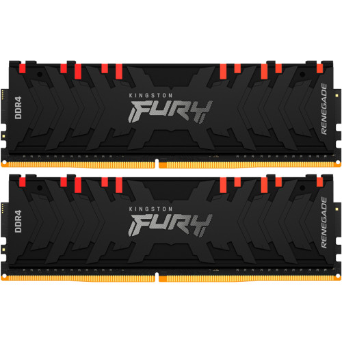 Память оперативная/ Kingston 16GB4000MHz DDR4 CL19DIMM (Kit of 2)FURYRenegadeRGB