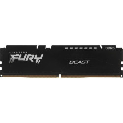 Оперативная память DDR5 16GB 6800MHz Kingston KF568C34BB-16 Fury Beast RTL Gaming PC5-54400 CL34 DIMM 288-pin 1.4В kit single rank с радиатором Ret