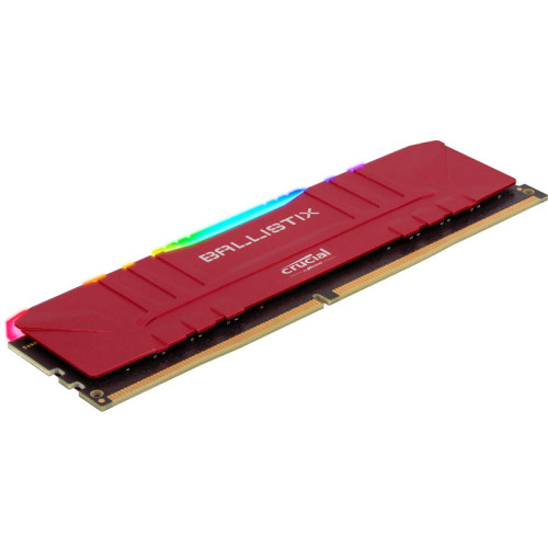 Память оперативная/ Crucial 8GB DDR4 3200MT/s CL16 Unbuffered DIMM 288pin Ballistix Red RGB Память оперативная/ Crucial 8GB DDR4 3200MT/s CL16 Unbuffered DIMM 288pin Ballistix Red RGB