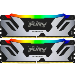 Память оперативная/ Kingston 96GB 6400MT/s DDR5 CL32 DIMM (Kit of 2) FURY Renegade RGB XMP