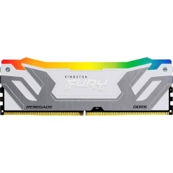 Память оперативная/ Kingston 24GB 8400MT/s DDR5 CL40 CUDIMM FURY Renegade RGB White XMP