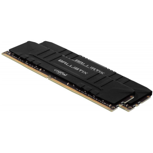 Память оперативная/ Crucial 16GB Kit (8GBx2) DDR4 2666MT/s CL16 Unbuffered DIMM 288 pin Ballistix Black