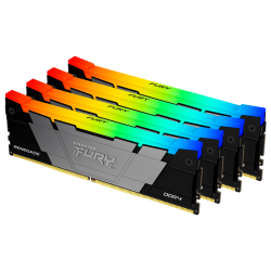 Память оперативная Kingston 32GB 3600MT/s DDR4 CL16 DIMM (Kit of 4) FURY Renegade RGB
