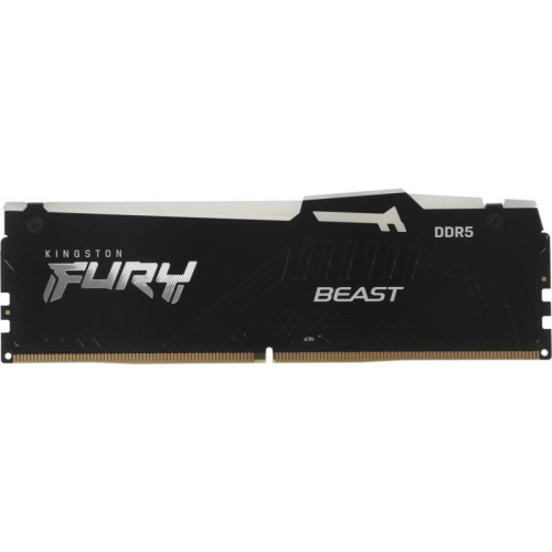 Память DDR5 16GB 6000MHz Kingston KF560C36BBE2A-16 Fury Beast RGB RTL Gaming PC5-48000 CL36 DIMM 288-pin 1.35В single rank с радиатором Ret