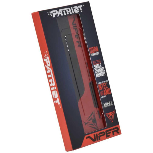 Оперативная память DDR4 16Gb 3600MHz Patriot PVE2416G360C0 Viper Elite II RTL Gaming PC4-28800 CL20 DIMM 288-pin 1.35В с радиатором Ret [PVE2416G360C0]
