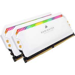 Память оперативная/ Corsair DDR4, 3600MHz 16GB 2x8GB DIMM, Unbuffered, 18-19-19-39, XMP 2.0, DOMINATOR PLATINUM RGB White Heatspreader, RGB LED, 1.35V