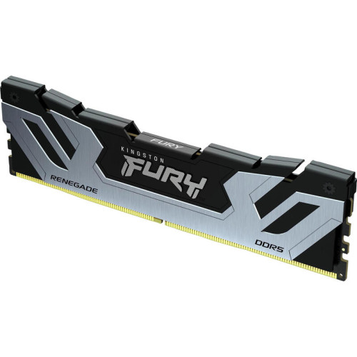 Память оперативная/ Kingston 24GB 8400MT/s DDR5 CL40 CUDIMM FURY Renegade Silver XMP Память оперативная/ Kingston 24GB 8400MT/s DDR5 CL40 CUDIMM FURY Renegade Silver XMP