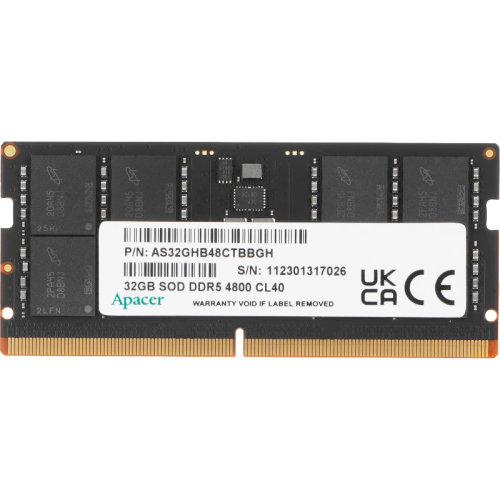 Модуль памяти для ноутбука SODIMM DDR5-4800 32GB FS.32G2A.PTH APACER