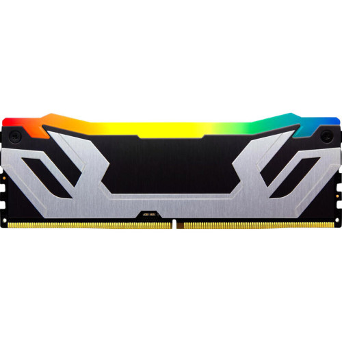 Память оперативная/ Kingston 24GB 8400MT/s DDR5 CL40 CUDIMM FURY Renegade RGB Silver XMP