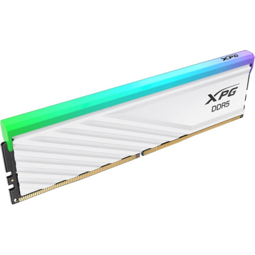 Память DDR5 2x16GB 6000MHz A-Data AX5U6000C3016G-DTLABRWH XPG Lancer RGB RTL PC5-48000 CL30 DIMM 288-pin 1.35В kit dual rank с радиатором Ret