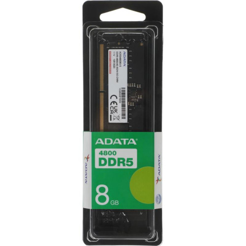 Оперативная память DDR5 8GB 4800MHz A-Data AD5S48008G-S RTL PC4-38400 CL40 SO-DIMM 262-pin 1.1В single rank Ret [AD5S48008G-S]