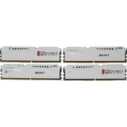 Оперативная память DDR5 4x16GB 5200MHz Kingston KF552C40BWK4-64 Fury Beast RTL Gaming PC5-41600 CL40 DIMM 288-pin 1.25В kit single rank с радиатором Ret