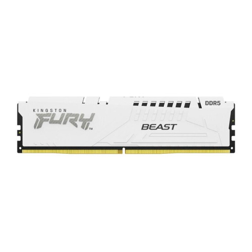 Память оперативная/ Kingston 64GB 5600MT/s DDR5 CL40 DIMM (Kit of 2) FURY Beast White XMP Память оперативная/ Kingston 64GB 5600MT/s DDR5 CL40 DIMM (Kit of 2) FURY Beast White XMP