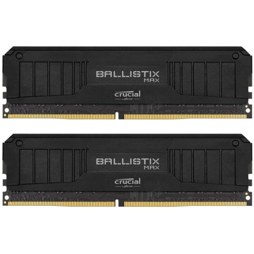 Память оперативная/ Crucial 16GB Kit (8GBx2) DDR4 4000MT/s CL18 Unbuffered DIMM 288 pin Ballistix MAX Black