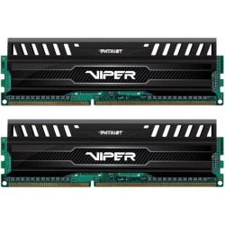Оперативная память DDR3 2x4Gb 1600MHz Patriot PV38G160C9K Viper 3 RTL PC3-12800 CL9 DIMM 240-pin 1.5В single rank с радиатором Ret [PV38G160C9K]