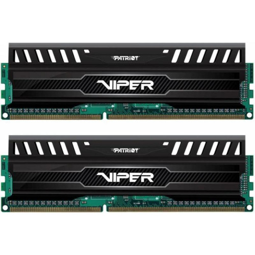 Оперативная память DDR3 2x4Gb 1600MHz Patriot PV38G160C9K Viper 3 RTL PC3-12800 CL9 DIMM 240-pin 1.5В single rank с радиатором Ret [PV38G160C9K]
