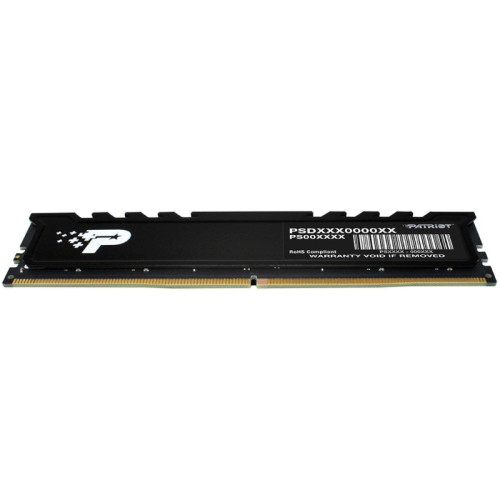 Оперативная память DDR5 16GB 5600MHz Patriot PSP516G560081H1 Signature Premium RTL PC5-44800 CL46 DIMM 288-pin 1.1В single rank с радиатором Ret [PSP516G560081H1]