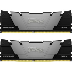 Память оперативная/ Kingston 32GB3200MT/s DDR4 CL16DIMM (Kit of 2)1Gx8 FURYRenegadeBlack