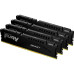 Память оперативная/ Kingston 128GB 5200MT/s DDR5 CL40 DIMM (Kit of 4) FURY Beast Black XMP