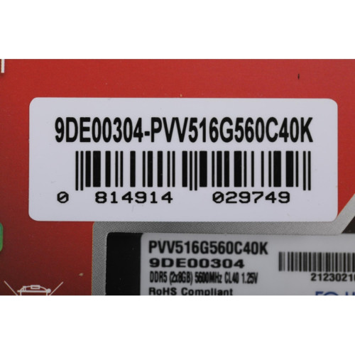 Память DDR5 2x8Gb 5600MHz Patriot PVV516G560C40K Viper Venom RTL Gaming PC5-44800 CL40 DIMM 288-pin 1.25В kit с радиатором Ret