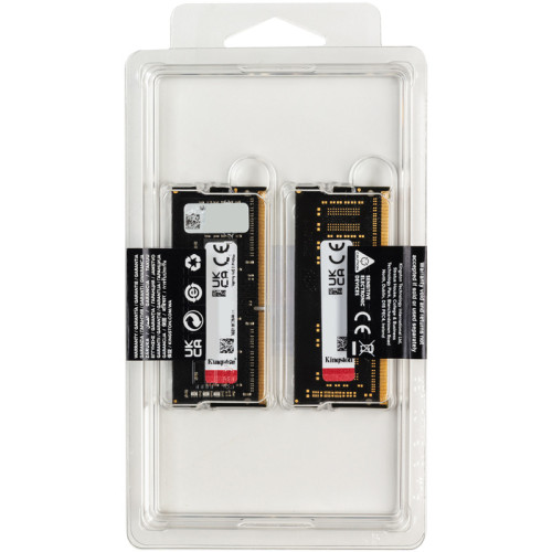 Память оперативная/ Kingston 16GB 2666MHz DDR4 CL15 SODIMM (Kit of 2) FURY Impact Память оперативная/ Kingston 16GB 2666MHz DDR4 CL15 SODIMM (Kit of 2) FURY Impact