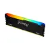 Память оперативная/ Kingston 16GB 3733MT/s DDR4 CL19 DIMM 1Gx8 FURY Beast RGB