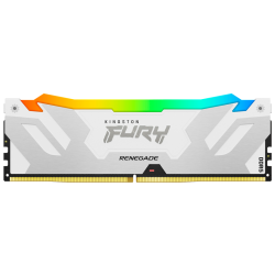 Память оперативная/ Kingston 16GB 6800MT/s DDR5 CL36 DIMM FURY Renegade RGB White XMP