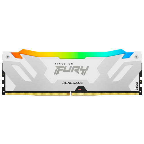 Память оперативная/ Kingston 16GB 6800MT/s DDR5 CL36 DIMM FURY Renegade RGB White XMP