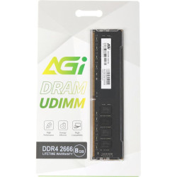Оперативная память DDR4 8Gb 2666MHz AGi AGI266608UD138 UD138 RTL PC4-21300 DIMM 288-pin 1.2В Ret [AGI266608UD138]