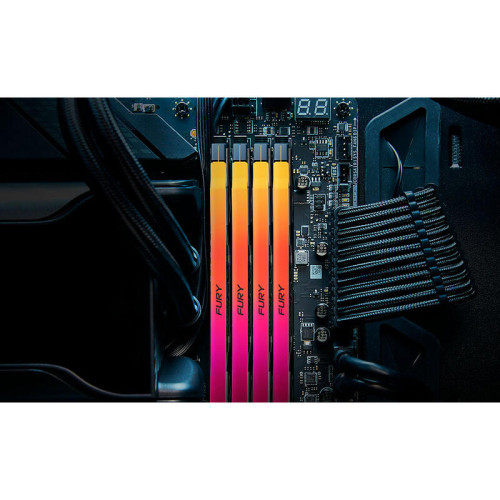 Память оперативная/ Kingston 16GB 6800MT/s DDR5 CL36 DIMM FURY Renegade RGB XMP